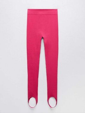 Zara Leggings fuseau fucsia